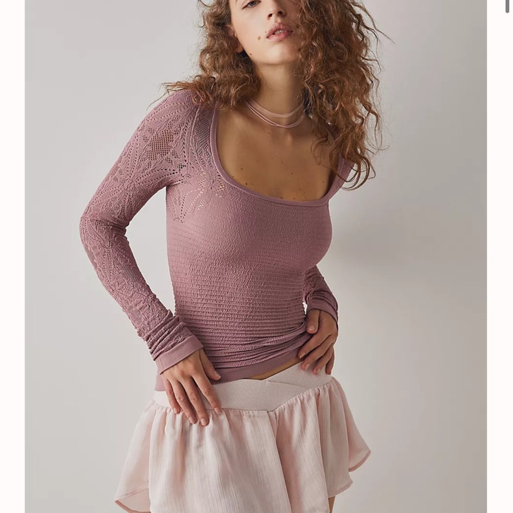 Free people So many Likes long sleeve shirt